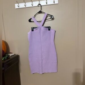 NWT The Drop Brunia Halter Dress in Lavendula size XL